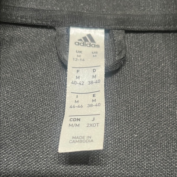 Adidas Women’s Size Medium Black Tracksuit with Pink Stripes - Picture 2 of 13